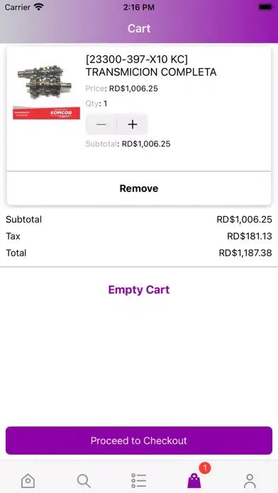 IMPORTADORA UNIMARCAS 스크린샷