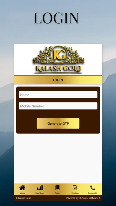 Capturas de tela do Kalash Gold