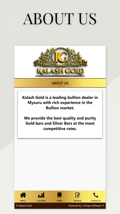 Capturas de tela do Kalash Gold