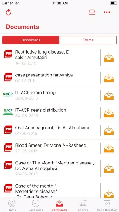 KBIM Care Residents' Committee Screenshots