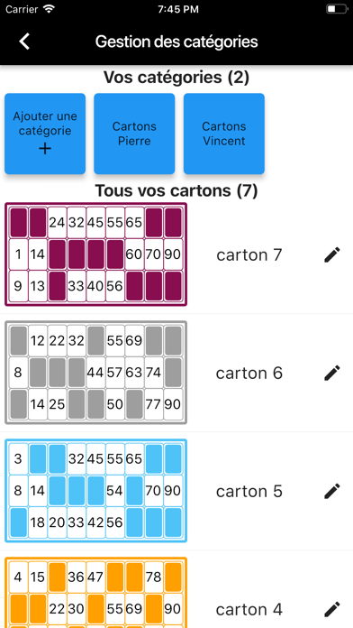 Loto Quine Helper Screenshots