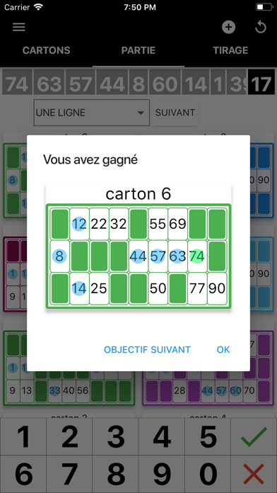 Loto Quine Helper Screenshots
