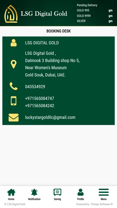 LSG Digital Gold Screenshots