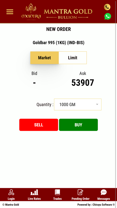 Mantra Gold Live سکرین شاٹس