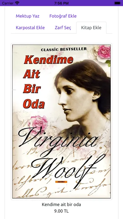 Screenshot di Mektup Yaz ve Gönder