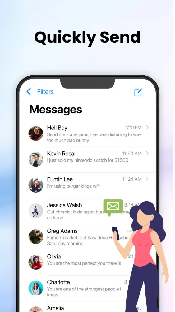 MessagesPro: Texting App স্ক্রিনশট