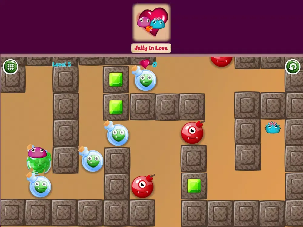 Jelly in Love iPad 應用截圖