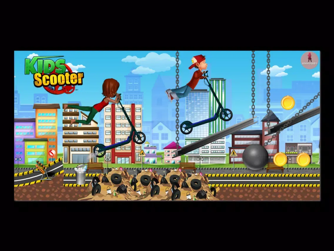 Screenshot di Kids Scooter iPad 