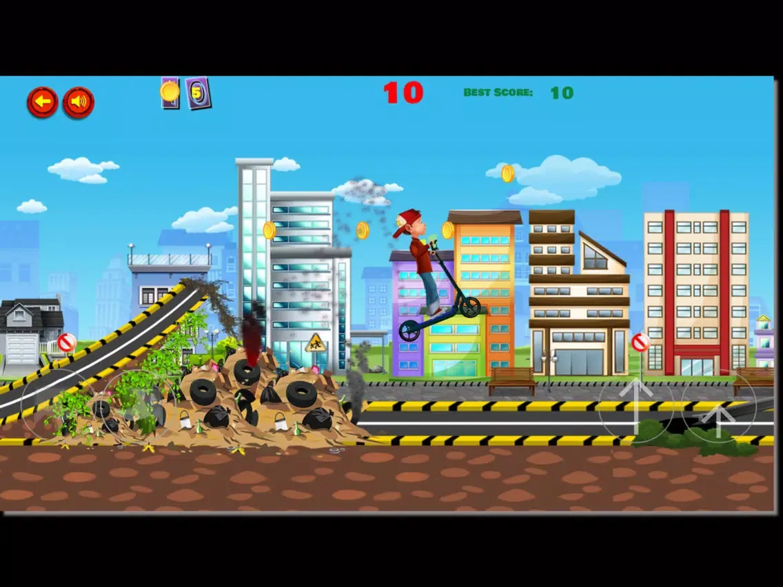 Screenshot di Kids Scooter iPad 