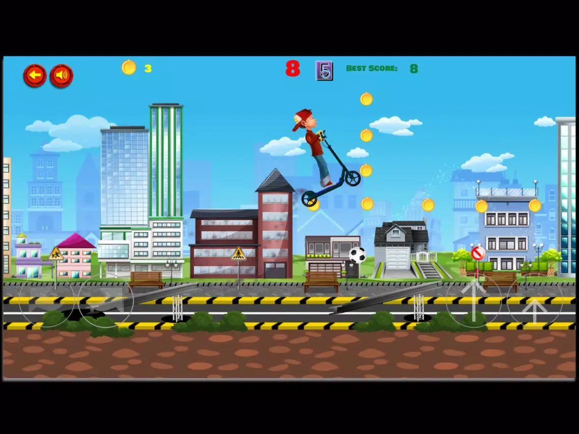 Screenshot di Kids Scooter iPad 