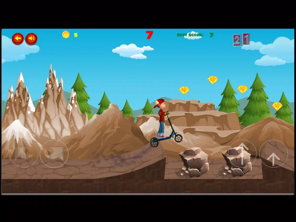 Screenshot di Kids Scooter iPad 