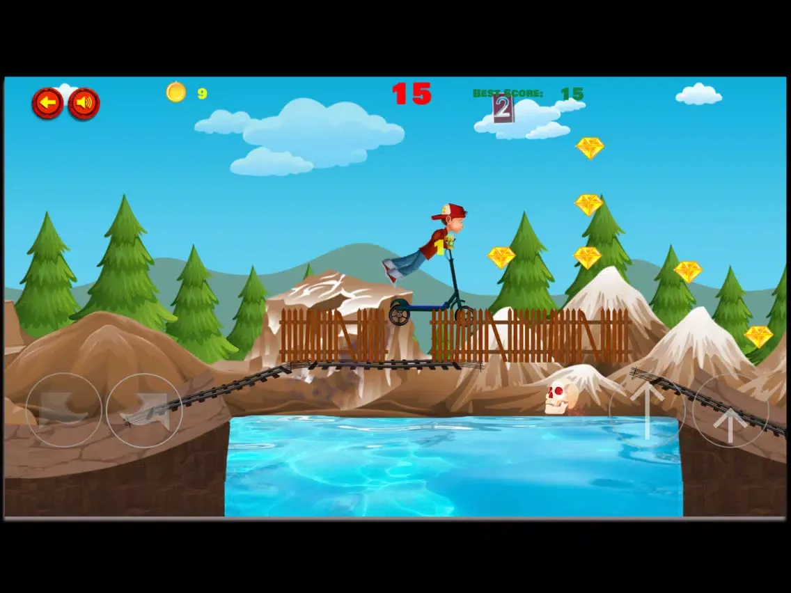 Screenshot di Kids Scooter iPad 
