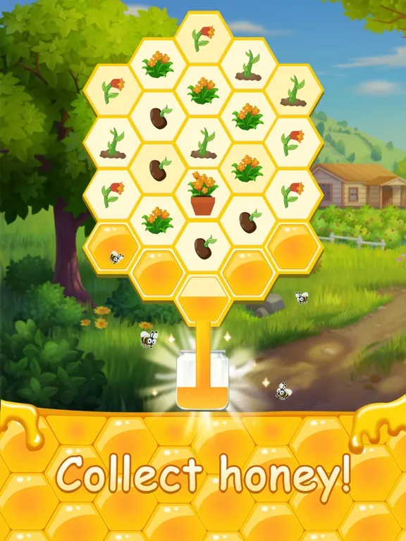 ภาพหน้าจอของ Merge Honey Bottles iPad 