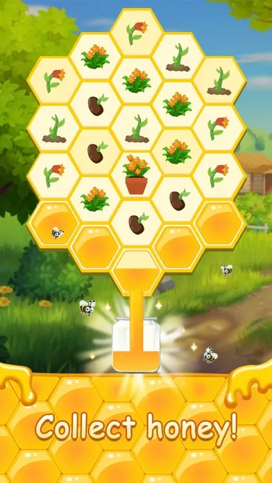 ภาพหน้าจอของ Merge Honey Bottles