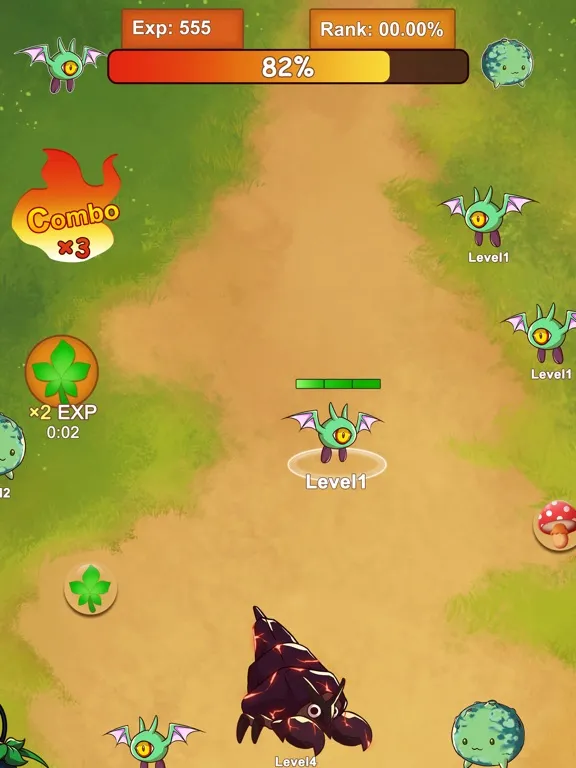 Monster Evolution Rushing iPad  Screenshots
