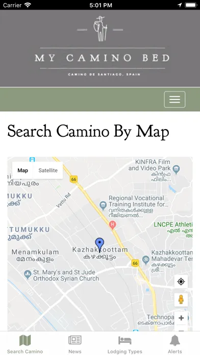 Zrzuty ekranu Camino de Santiago Hotels