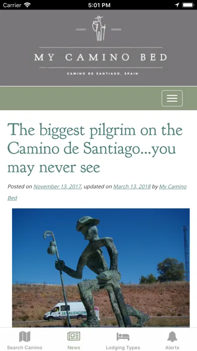 Zrzuty ekranu Camino de Santiago Hotels