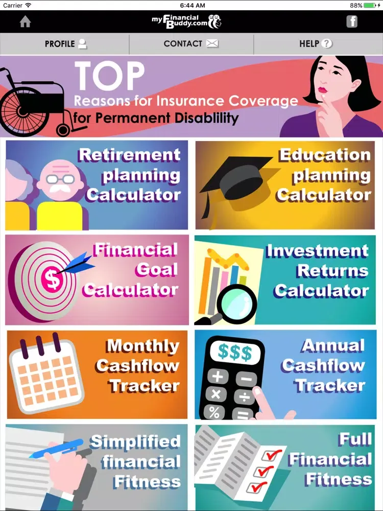 MFB My Financial Buddy iPad  سکرین شاٹس