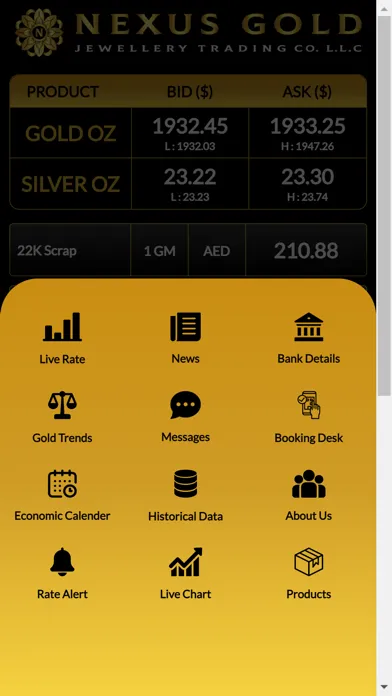 NEXUS GOLD स्क्रीनशॉट