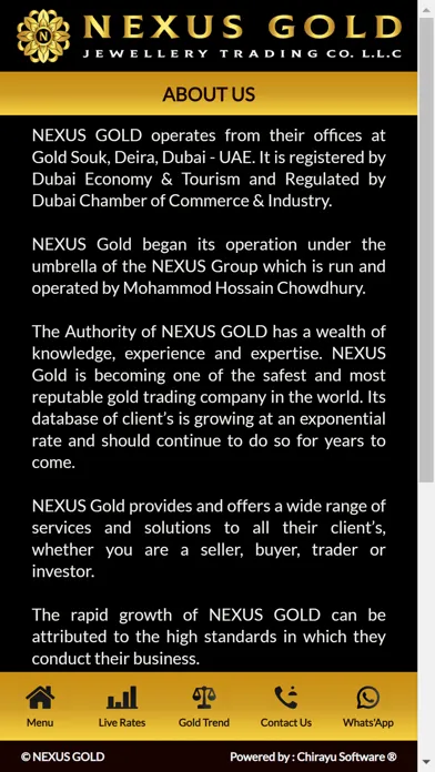 NEXUS GOLD स्क्रीनशॉट