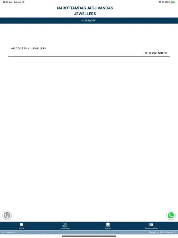 N J Jewellers iPad 应用截图