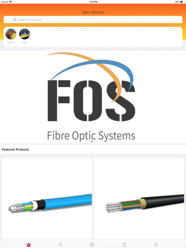 Fibre Optic Systems iPad  Screenshots