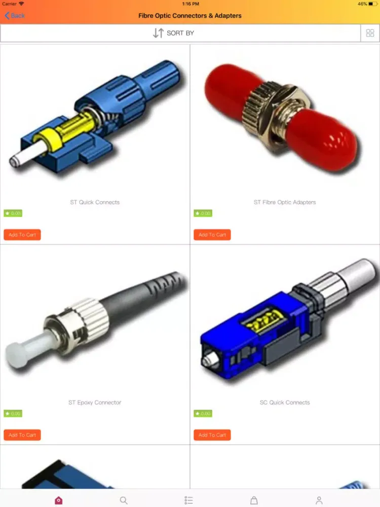 Fibre Optic Systems iPad  Screenshots