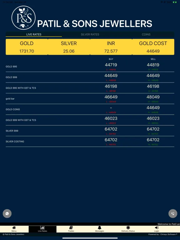 Patil and Sons Jewellers iPad  سکرین شاٹس