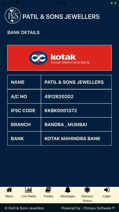 Patil and Sons Jewellers سکرین شاٹس