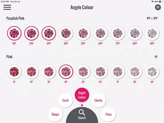 SGA Pink Kimberley iPad  स्क्रीनशॉट