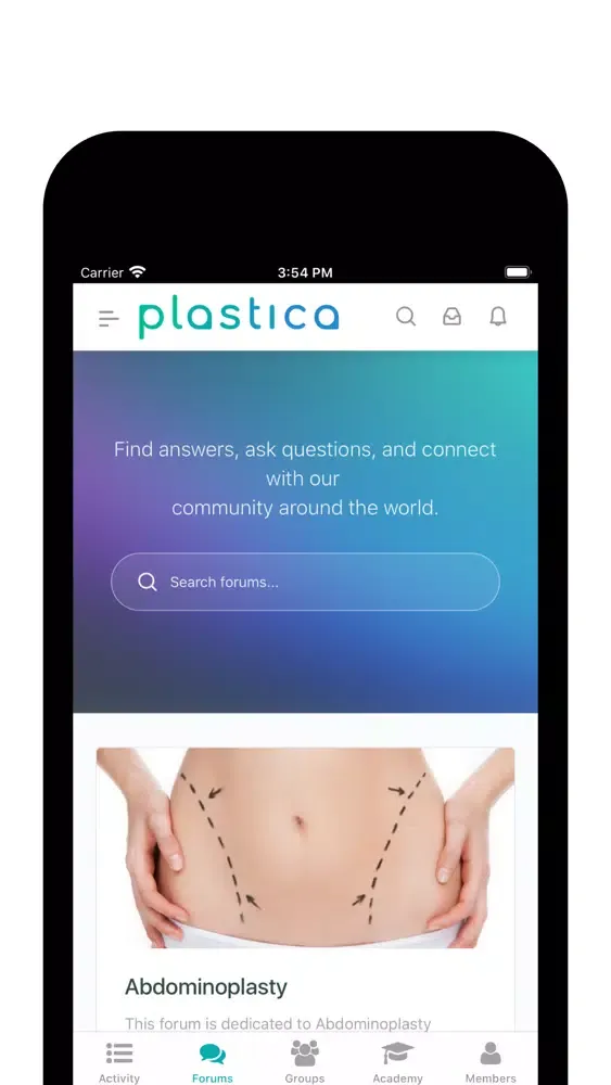 Plastica App Screenshots