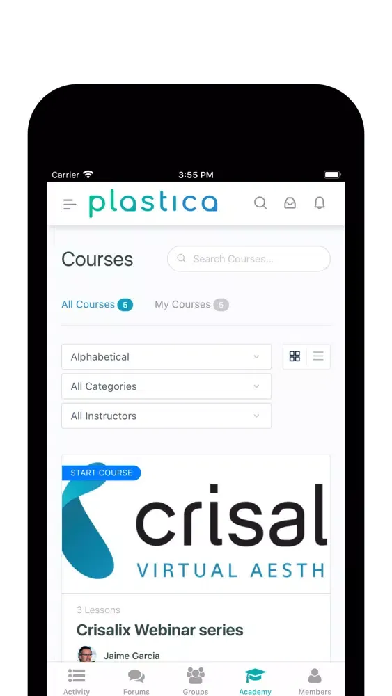 Plastica App Screenshots