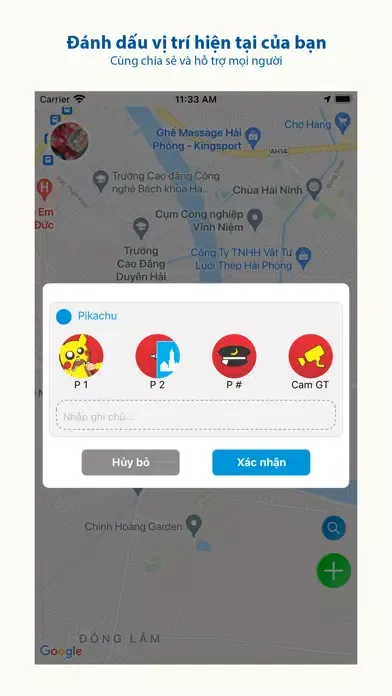 PokeMap Screenshots
