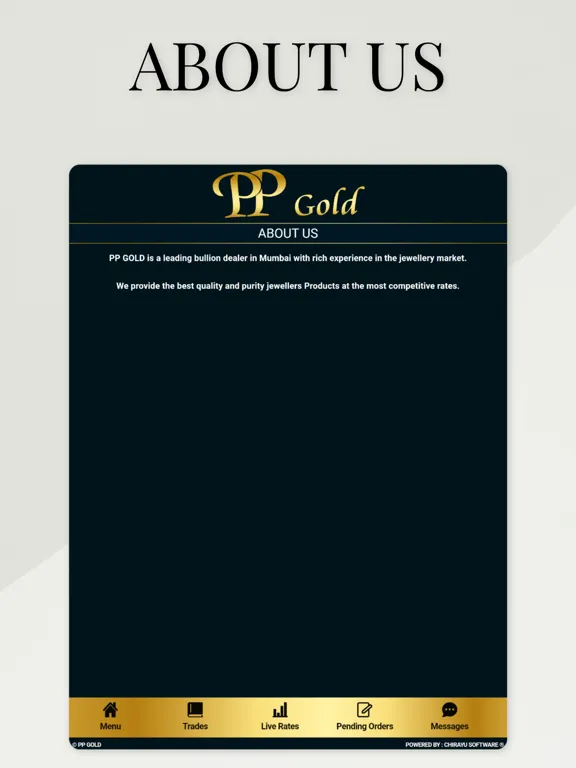 Captures d'écran de PP GOLD SPOT iPad 