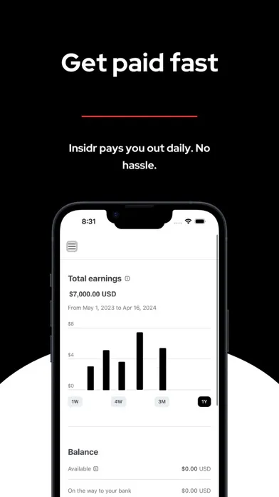 Insidr: Discover talent سکرین شاٹس