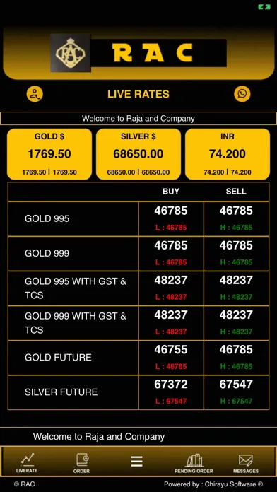 Raja and Co Overseas pvt ltd स्क्रीनशॉट