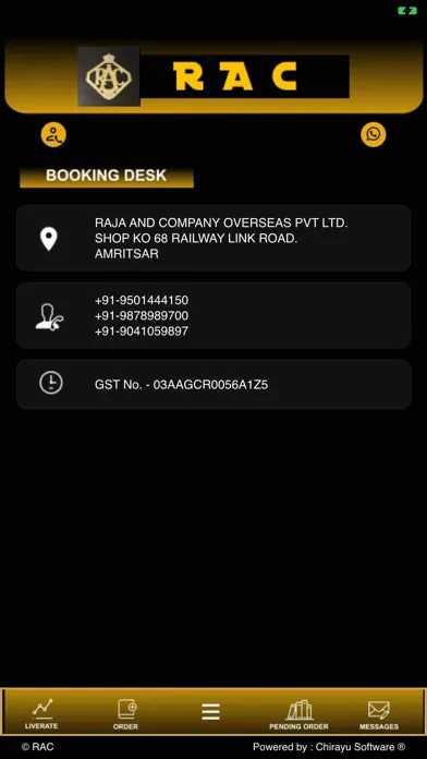 Raja and Co Overseas pvt ltd स्क्रीनशॉट