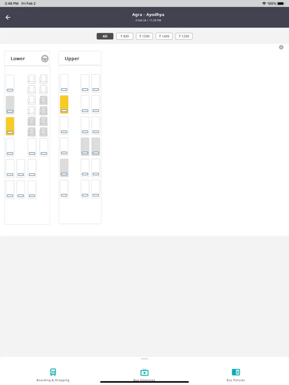 Screenshot di Raj Kalpana Travels Pvt Ltd iPad 