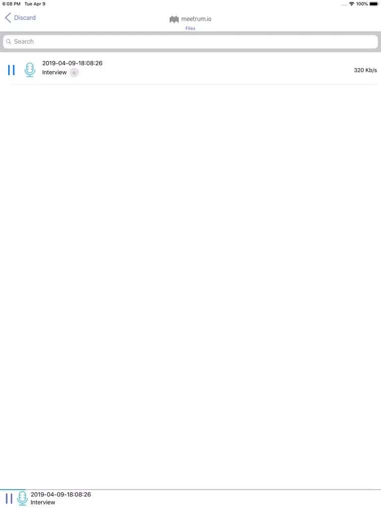 Recorder iPad  Ekran Görüntüleri