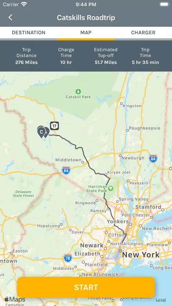 EV Roadtrip Screenshots