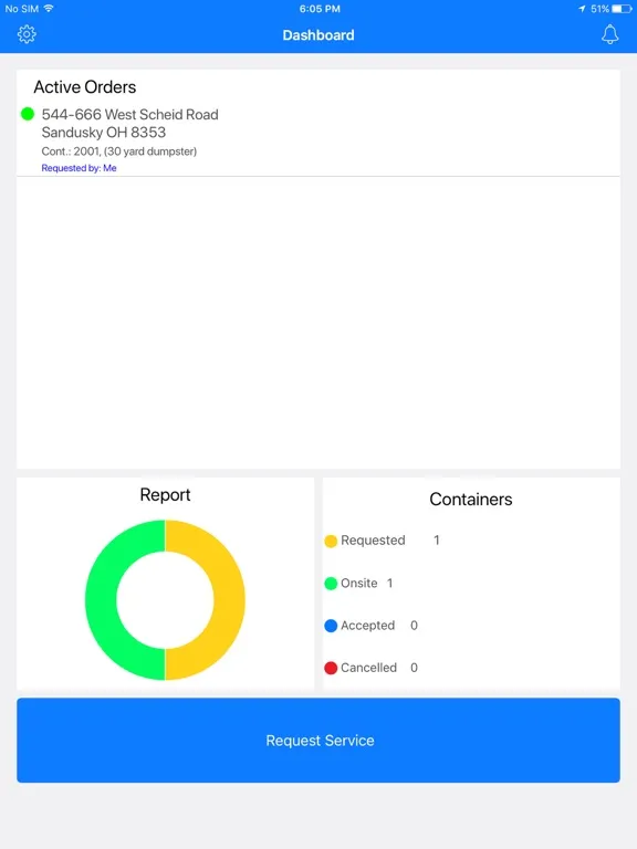 Dumpsters on Demand - RRO iPad  Screenshots