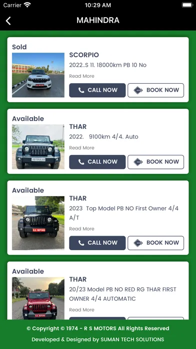 RSM - RS Motors سکرین شاٹس