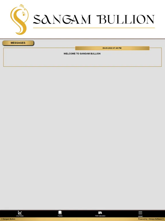 Sangam Bullion Spot iPad  Screenshots