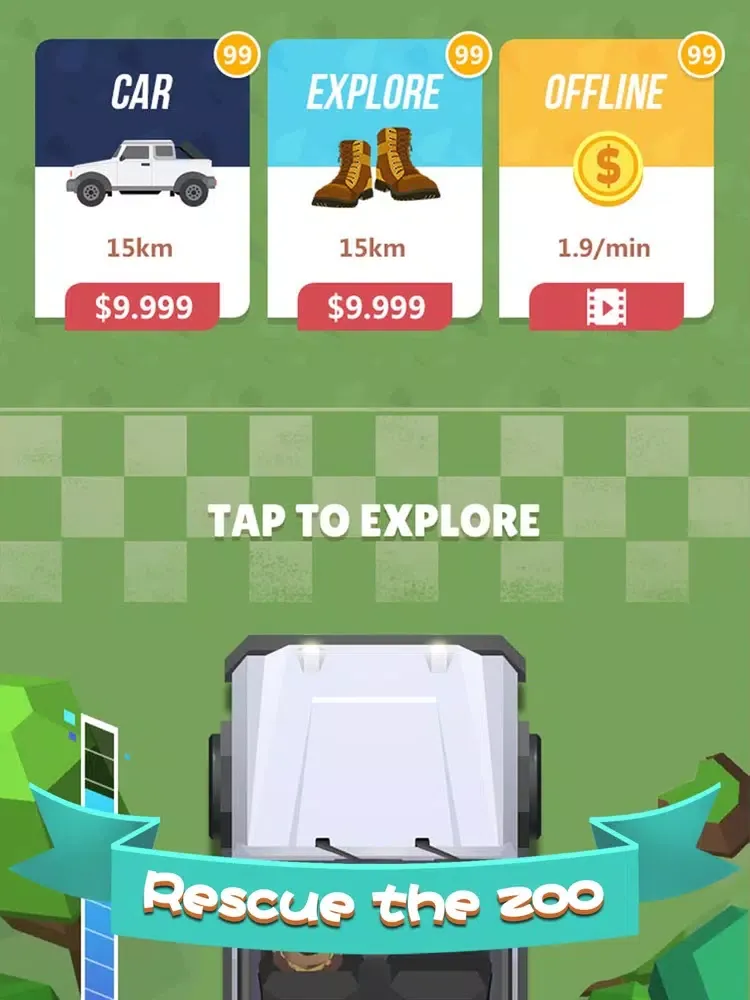 Crazy Zoo: Animals Park! iPad  Screenshots