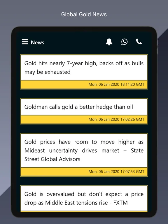 Zrzuty ekranu Shankheshwar Gold Spot iPad 
