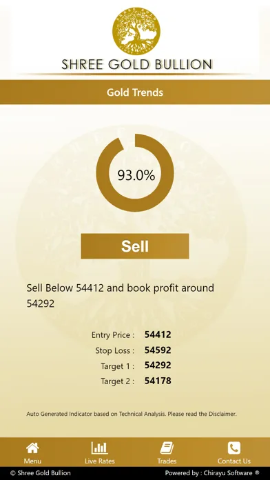 Capturas de tela do Shree Gold Bullion