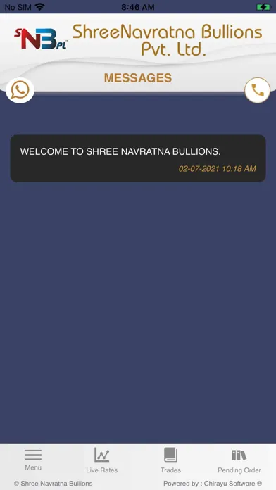 ShreeNavratna Bullions स्क्रीनशॉट