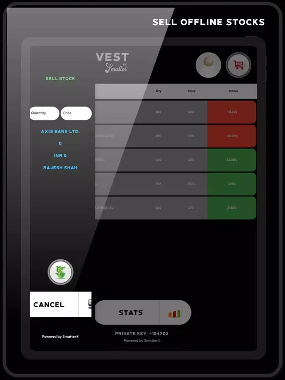 sInvest by Smatter iPad  স্ক্রিনশট