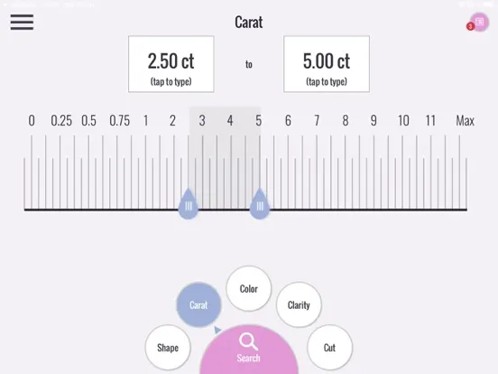 Tangkapan skrin SkyLab Diamond iPad 