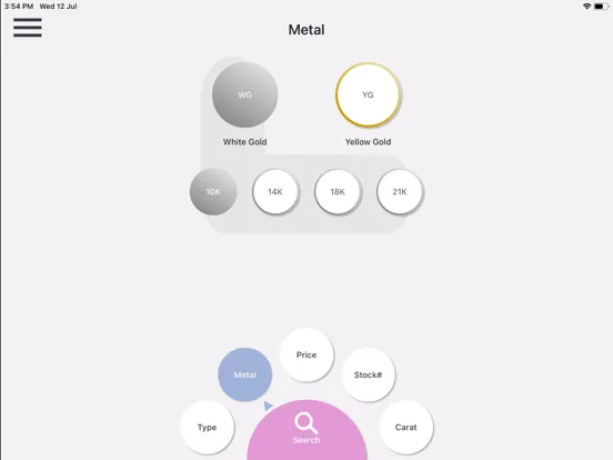 Tangkapan skrin SkyLab Diamond iPad 